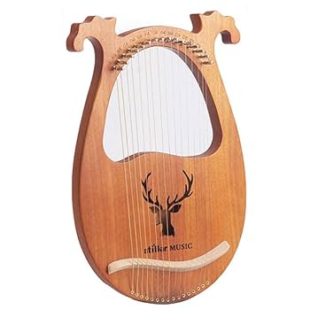 Amazon | Champion crafts ライアー ハープ 16弦 かわいい鹿耳形